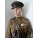 Europe Mannequin Militaria Collection Musee Uniforme Tete Collectionneur Realiste Coiffure Casque Homme debout MDP 14