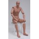 Europe Mannequin Sitting Articulated Mannequin MSAP 09 ART Museum Collection