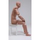 Sitting Articulated Male MSAP 13 ART