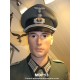 Europe Mannequin Militaria Collection Musee Uniforme Tete Collectionneur Realiste Coiffure Casque Homme debout MDP 13