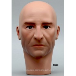 Male Mannequin Head TE09 - 55 cm