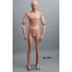 Homme debout articulé MH TE03 Tête amovible