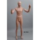 Homme debout articulé MH TE04 Tête amovible