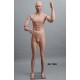 Homme debout articulé MH TE08 Tête amovible