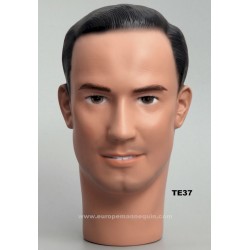 Male Mannequin Head TE37 - 55 cm