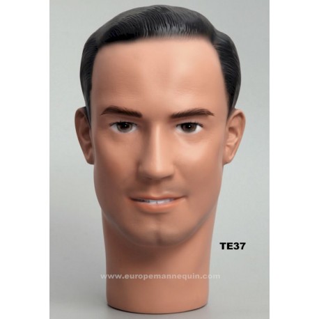 Tête de Mannequin Homme TE37 - 55 cm
