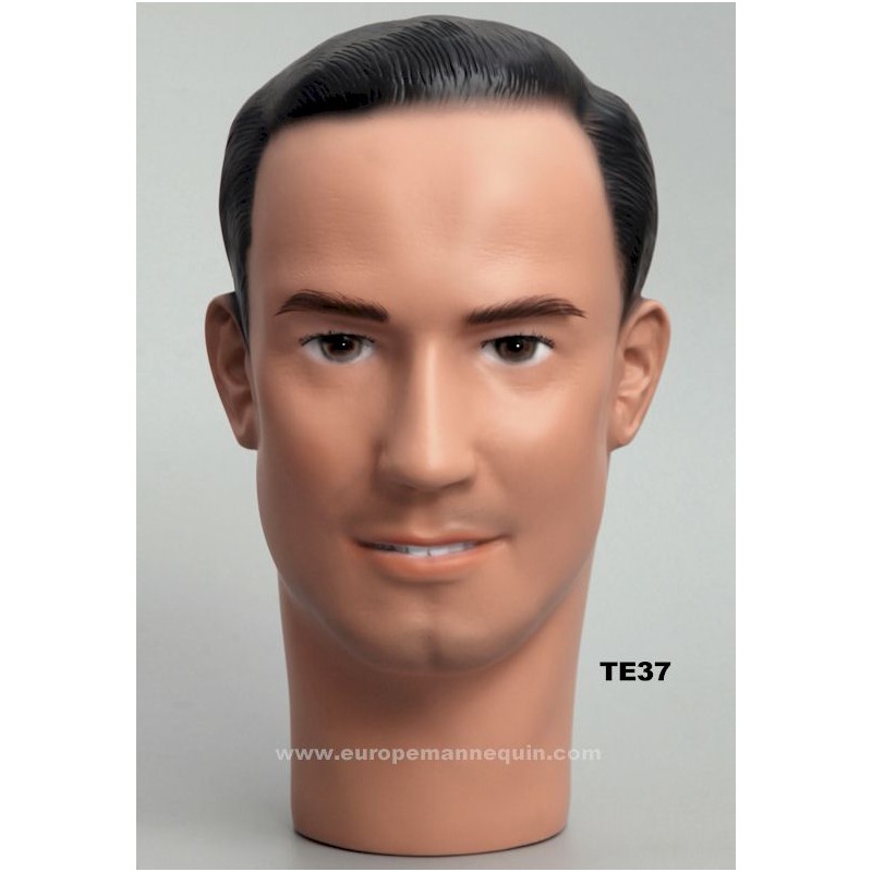 Realistic Male Mannequin Head - Militaria - Collection - Museum