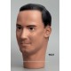 Male Mannequin Head TE37 - 55 cm