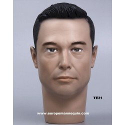 Male Mannequin Head TE31 - 55 cm