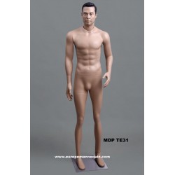 Homme debout MDP TE31 Tête amovible