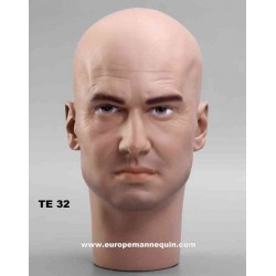 Tête de Mannequin Homme TE32 - 55 cm