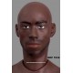 Homme debout Noir Africain MDP TE36 Tête amovible