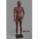 Homme debout Noir Africain MDP TE36 Tête amovible