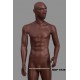 Black African Standing Male MDP TE36 Removable head