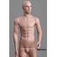 Homme debout MDP TE34 Tête amovible