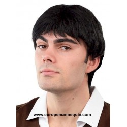 Male wig PHM10 black