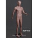 Homme debout MDP TE40 Tête amovible