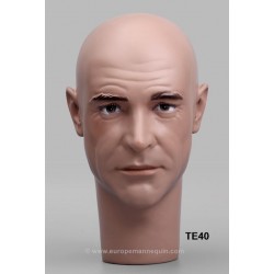 Male Mannequin Head TE40 - 56 cm