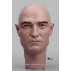 Male Mannequin Head TE42 - 55 cm