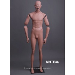 Homme debout articulé MH TE46 Tête amovible