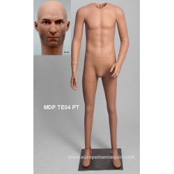 Homme debout Petite Taille MDP TE04 PT Tête amovible