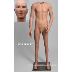 Homme debout Petite Taille MDP TE15 PT Tête amovible