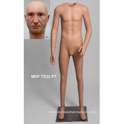 Homme debout Petite Taille MDP TE22 PT Tête amovible