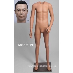 Homme debout Petite Taille MDP TE31 PT Tête amovible