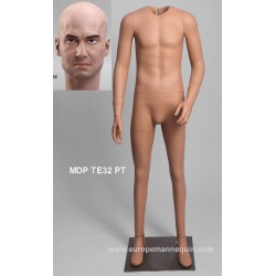 Homme debout Petite Taille MDP TE32 PT Tête amovible