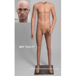 Homme debout Petite Taille MDP TE34 PT Tête amovible