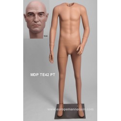 Homme debout Petite Taille MDP TE42 PT Tête amovible