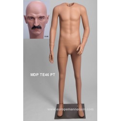 Homme debout Petite Taille MDP TE46 PT Tête amovible