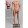Homme Petite Taille MDPTE46PT Tête amovible