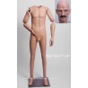 Homme Articulé Petite Taille MDPTE46 PT ART Tête amovible