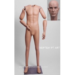Homme Articulé Petite Taille MDPTE41 PT ART Tête amovible