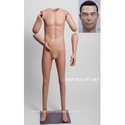 Homme Articulé Petite Taille MDPTE31 PT ART Tête amovible