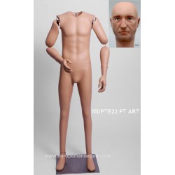 Homme Articulé Petite Taille MDPTE22 PT ART Tête amovible