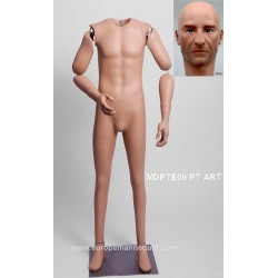 Homme Articulé Petite Taille MDPTE09 PT ART Tête amovible
