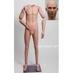 Homme Articulé Petite Taille MDPTE04 PT ART Tête amovible