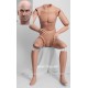 Sitting Articulated Male MSAP TE32 ART Removable head
