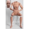 Sitting Articulated Male MSAP TE34 ART Removable head