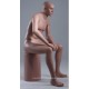 Europe Mannequin Sitting Male MSA02P