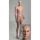 Europe Mannequin Militaria Collection Musee Uniforme Tete Collectionneur Realiste Coiffure Casque Homme debout MDP 13
