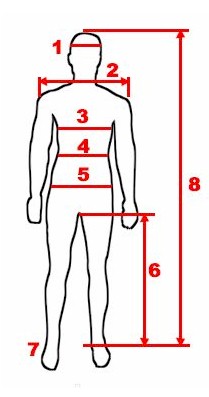 Europe Mannequin Dimensions